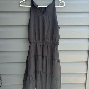 Elegant Black Sleeveless Dress